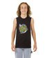 Santa Cruz Shark Dot Front Muscle Tee - Black