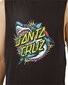 Santa Cruz Shark Dot Front Muscle Tee - Black