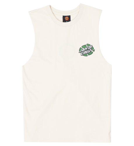 Santa Cruz Meek SC Slasher Muscle Tee - Natural