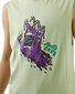 Santa Cruz Melting Hand Front Muscle Tee - Sage