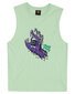 Santa Cruz Melting Hand Front Muscle Tee - Sage