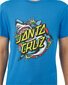 Santa Cruz Shark Dot Front S/S Tee - Turquoise