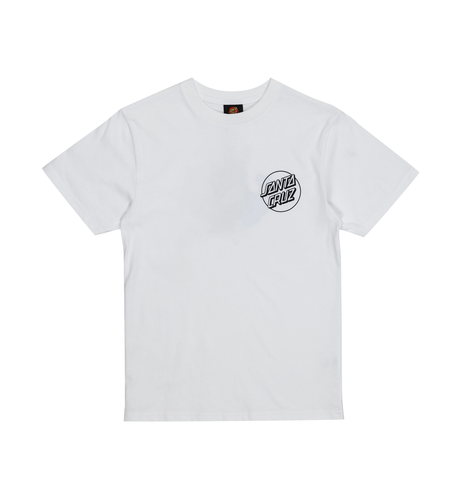 Santa Cruz Opus Screaming Hand S/S Tee - White