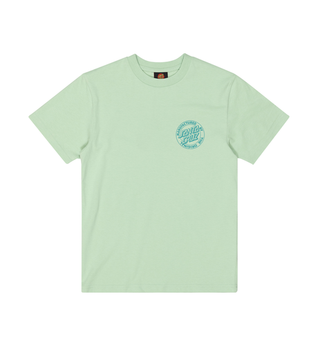 Santa Cruz Mfg Dot Fade S/S Tee - Sage