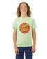 Santa Cruz Classic Dot Puff Front S/S Tee - Sage