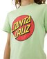 Santa Cruz Classic Dot Puff Front S/S Tee - Sage