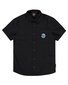 Santa Cruz Screaming Wave Patch S/S Shirt - Black