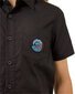 Santa Cruz Screaming Wave Patch S/S Shirt - Black