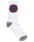 Santa Cruz Other Dot Crew Sock 4pk (Yth 2-8) - Blk/Wht/GrMrl