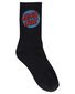 Santa Cruz Other Dot Crew Sock 4pk (Yth 2-8) - Blk/Wht/GrMrl