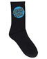 Santa Cruz Other Dot Crew Sock 4pk (Yth 2-8) - Blk/Wht/GrMrl