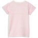 Milky Pink Stripe Rib S/S Tee