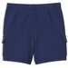 Milky Navy Fleece Cargo Short