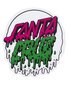 Santa Cruz Pink Rad Dot Hollow Sticker