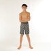 Hello Stranger Aloha Tongue Long Board Short - Black Lime