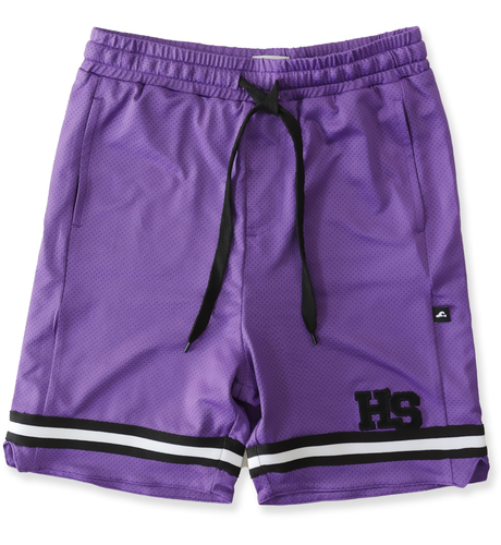 Hello Stranger Varsity Short - Purple