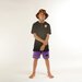 Hello Stranger Varsity Short - Purple