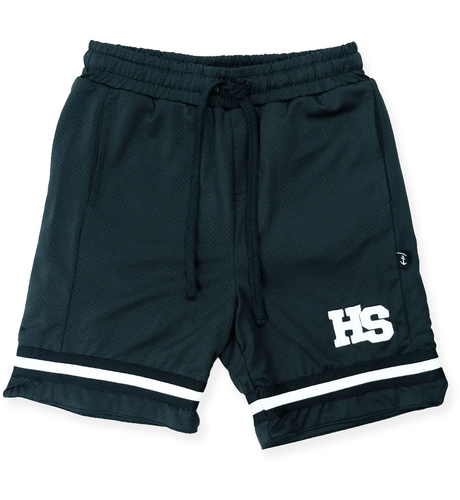 Hello Stranger Varsity Short - Black