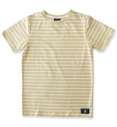 Hello Stranger Boys S/S Classics Tee - Gold Stripe