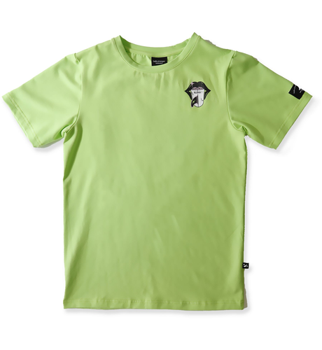 Hello Stranger Aloha Tongue S/S Tee - Lime