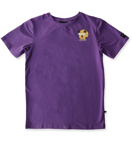 Hello Stranger Future Is Bright S/S Tee - Purple