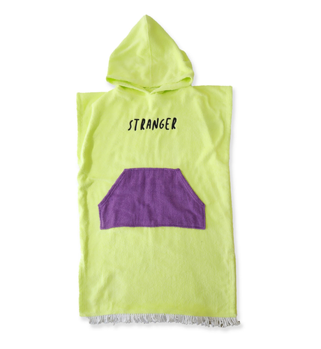 Hello Stranger Stranger Poncho Towel - Lime