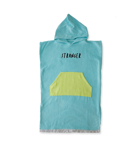 Hello Stranger Stranger Poncho Towel - Turquoise