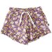 Hello Stranger Frill Short - Purple Floral