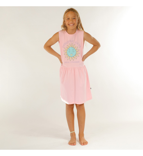 Hello Stranger Sunshine Vacay Dress - Pink