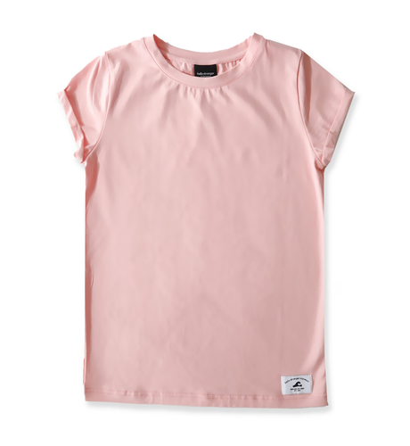 Hello Stranger Girls S/S Classics Tee - Light Blush