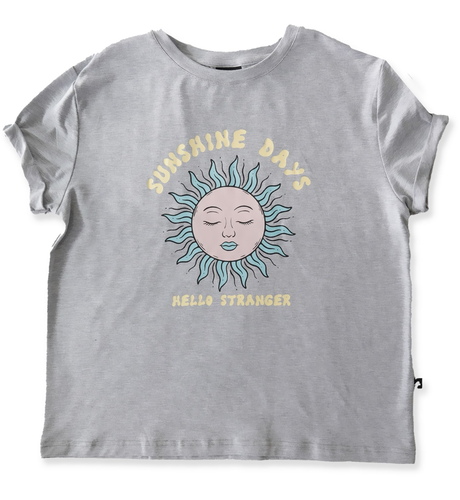 Hello Stranger Sunshine Bailey Tee - Greymarle