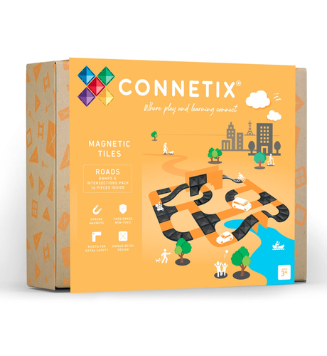 Connetix Ramps & Intersections 16pc