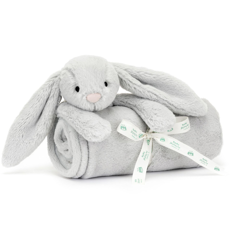 Jellycat Bashful Silver Bunny Blankie 70x56cm