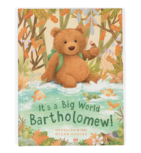 Jellycat It's a Big World Bartholomew Book