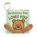 Jellycat Bartholomew Bear Loves You Book