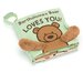 Jellycat Bartholomew Bear Loves You Book