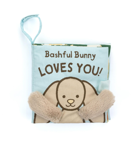 Jellycat Bashful Bunny Loves You Book