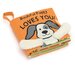 Jellycat Bashful Puppy Loves You Book