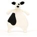 Jellycat Bashful Black & Cream Puppy Comforter