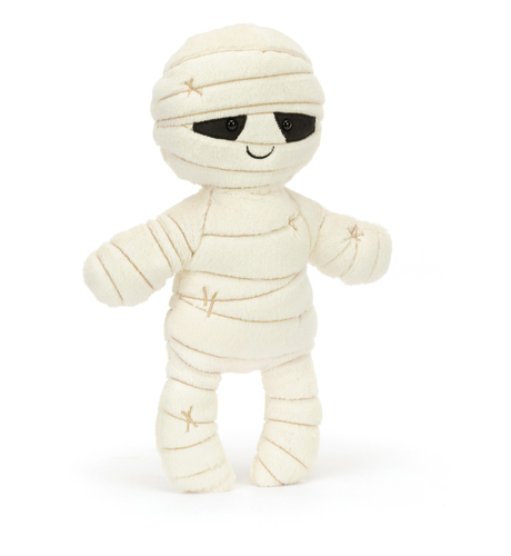 Jellycat Mummy Bob - White