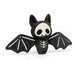 Jellycat Skelebat Jim Black & White