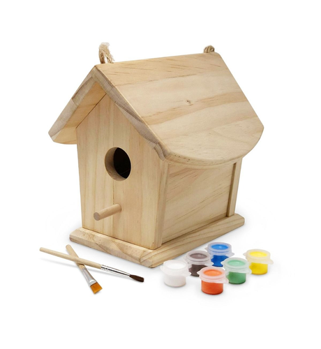 Kinderfeets Wooden Birdhouse