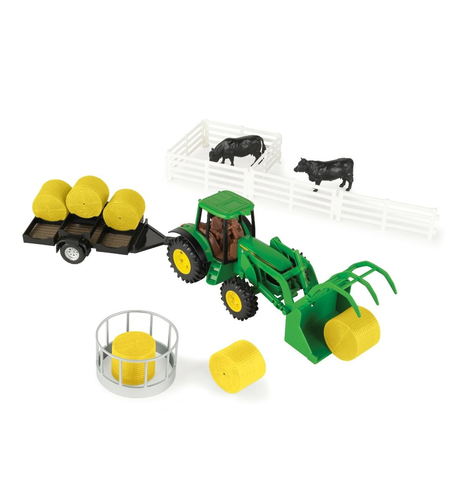 John Deere 1/32 Hay Farm Set