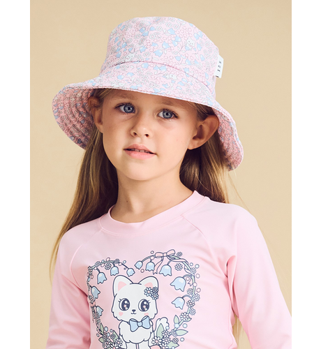 Huxbaby Bluebell Floral Swim Hat