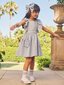 Huxbaby Broderie Ruffle Dress - Indigo