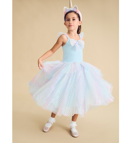 Huxbaby Princess Mermaid Dress - Mint