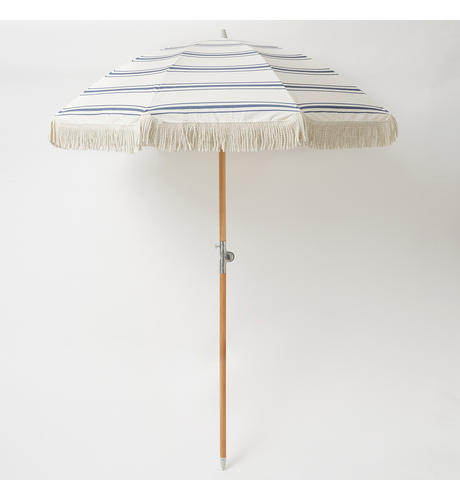 Sunnylife The Resort Luxe Beach Umbrella - Coastal Blue