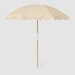 Sunnylife Beach Umbrella Mango Bay - Golden Mustard Stripe