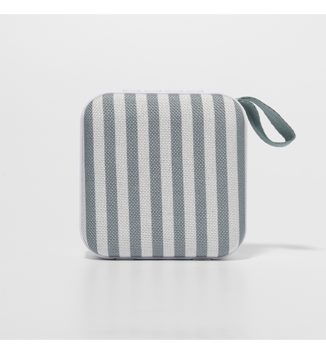 Sunnylife Portable Travel Speaker The Vacay - Olive Stripe