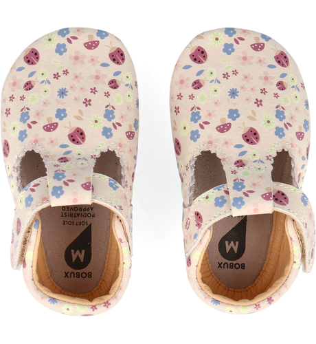 Bobux Soft Sole Meadow - Pearl Floral